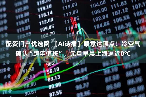 配资门户优选网 【AI诗象】暖意达顶点！冷空气确认“跨年值班”，元旦早晨上海逼近0℃
